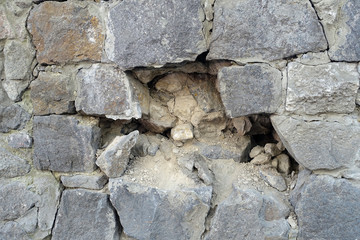 Stone wall background in different variations