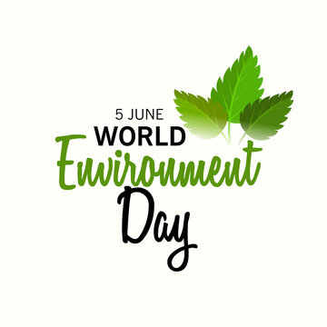 Vector illustration of a Background for World Environment Day.