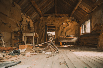 Creepy Abandoned house
