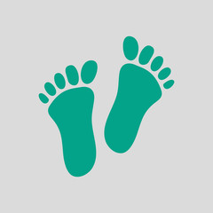 Foot Print Icon