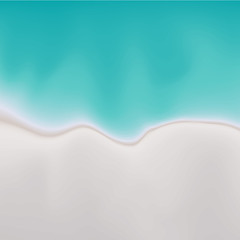 Vector Beach Sand and Water Abstract Painting Background