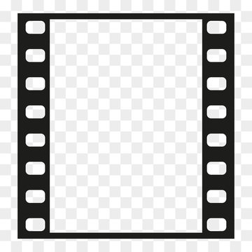 recommend clip art: Film strip frame or border. Photo, cinema or movie negative. Vector illustration.