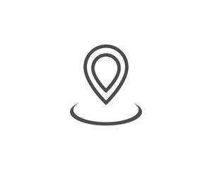 Location point Logo vector