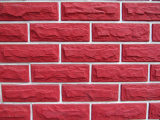 red brick wall background