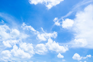 Naklejka na ściany i meble blue sky with cloud - Sky clouds background.