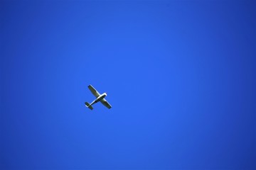 airplane in the sky