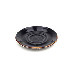 black colored ceramic plate design craft