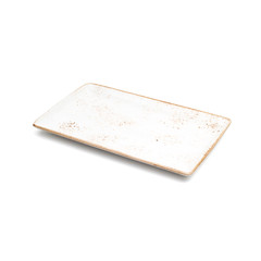 colored square ceramic craft plate