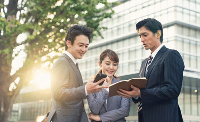 Obraz premium ビジネスパーソン