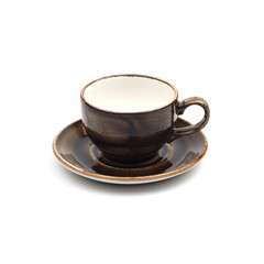 brown ceramic teacup coffecup 