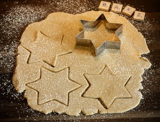 Christmas baking