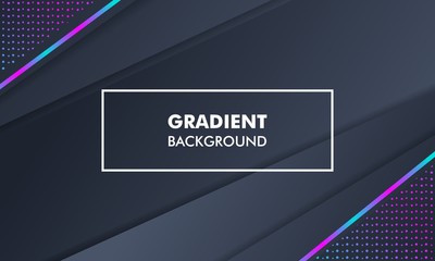 Modern Landscape Gradient Background Neon Light suitable for web banner, flyer, poster, cover