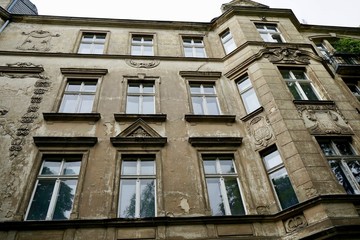 Fototapeta na wymiar Jugendstilfassade in Berlin (Friedenau)