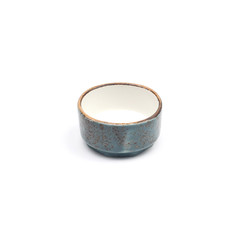 ceramic colored souceboat souce cup