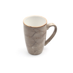 brown ceramic cup coffecup teacup handmade