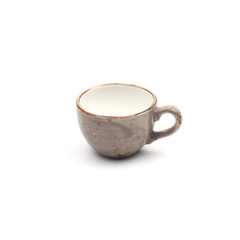 brown ceramic cup coffecup teacup handmade