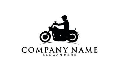 Motorcycle logo vector