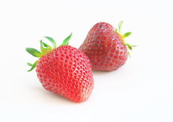 イチゴ　白バック