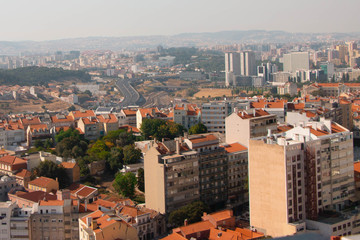 Obraz premium Vista Miradouro em Lisboa
