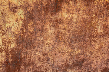 Grunge abandoned,abstract,aged,alloy,backdrop,background,black,brown,brush,copper,corrosion,corrosive,crack,damarusted metal texture. Rusty corrosion and oxidized background. Worn metallic iron panel.