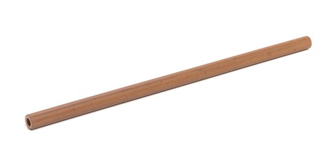 Realistic 3D Render of Bamboo Straw