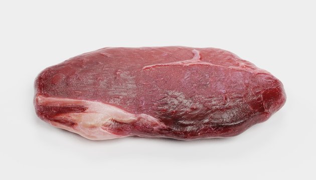 Realistic 3D Render of Beef Steak