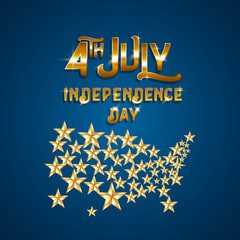 Happy independence day United States of America, 4th of July