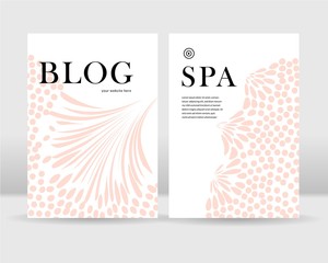 Abstract poster background. It can be used for posters, cards, flyers, brochures, magazines and any kind of cover