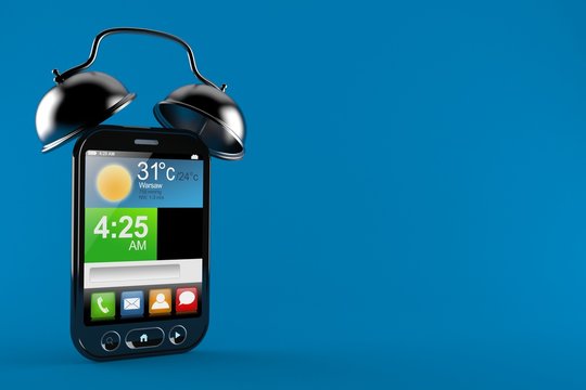 Smart Phone With Alarm Clock