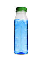 small plastic bottle with liquid