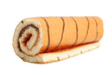 sweet roll with jam