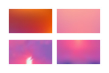 Abstract pink blurred gradient mesh background