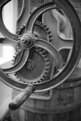 gears on white background