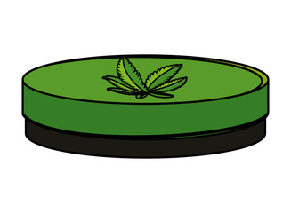 cannabis oinment natural product icon
