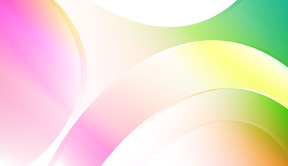 Creative Background With Wave Gradient Shape. For Your Design Wallpapers Presentation. Colorful Vector Illustration.
