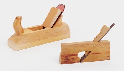 Realistic 3D Render of Jack Planes