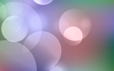 Abstract Bokeh circle background