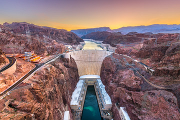 Hoover Dam, USA - Powered by Adobe