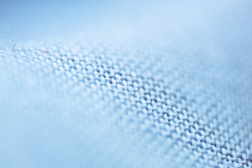 Textured background made with fabric mesh picked up in detail, close up