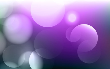 Abstract Bokeh circle background