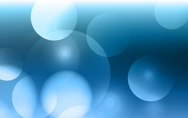 Abstract Bokeh circle background