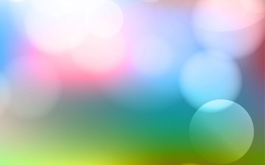 Naklejka premium Abstract Bokeh circle background