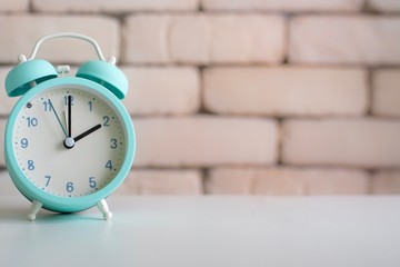 Alarm clock with copy space