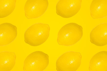 Abstract whole lemon pattern