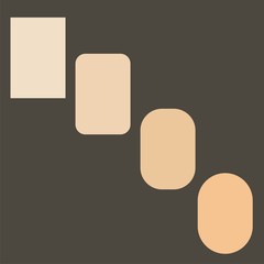 abstract background with pink frames on black