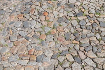 Granite cobbles
