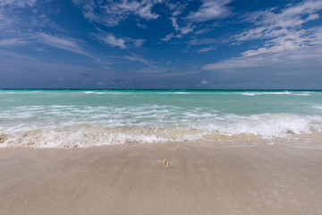 Fototapeta na wymiar Strand auf Varadero, Kuba