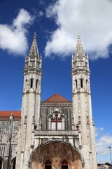 Fototapeta na wymiar Lisbon Jeronimos Monastery