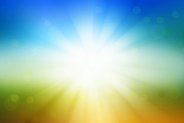 Obraz premium Summer abstract color for background