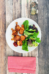 Roasted chicken grilled chicken BBQ